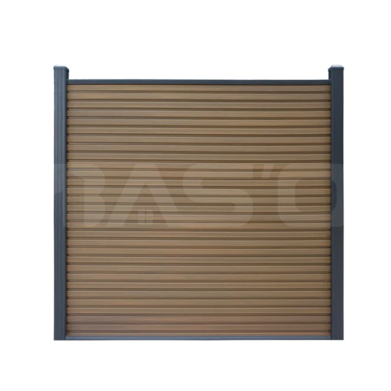 Ogrodzenie kompozytowe w kształcie rombu