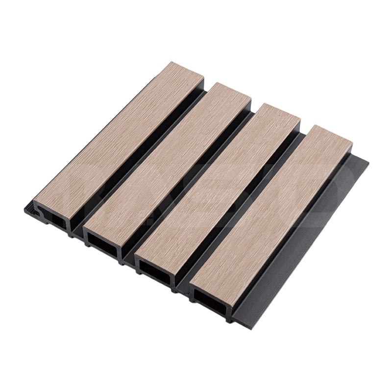 Dwukolorowy kompozytowy panel ścienny o wymiarach 219 mm x 26 mm