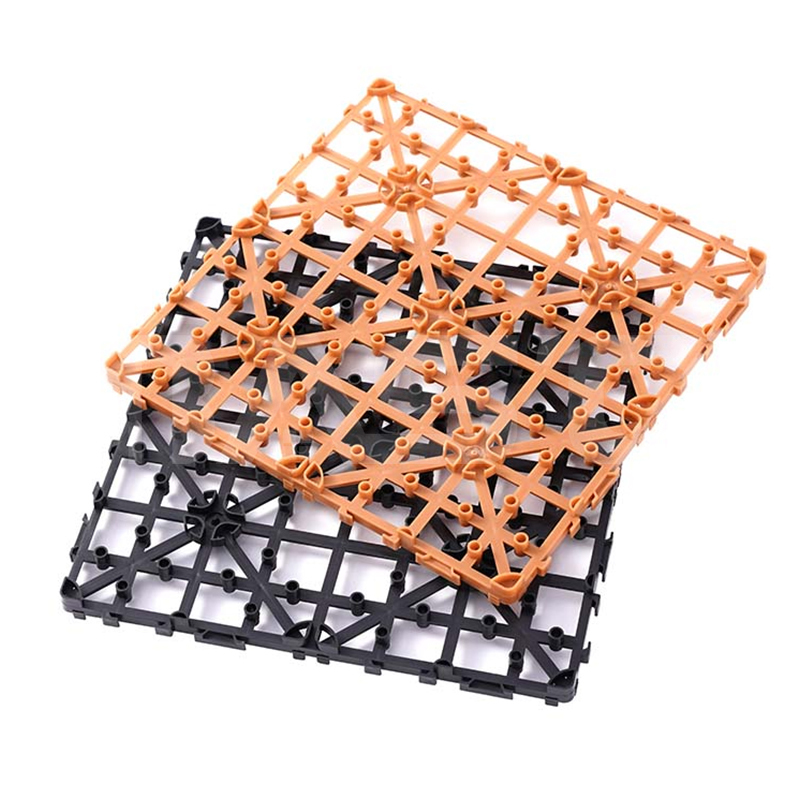 Blokująca plastikowa podstawa do samodzielnego montażu do podłóg 30 cm x 30 cm